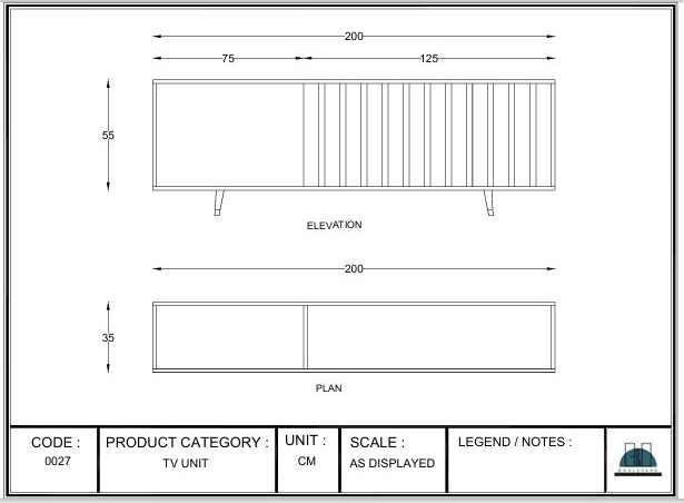 0009-Strips TV unit